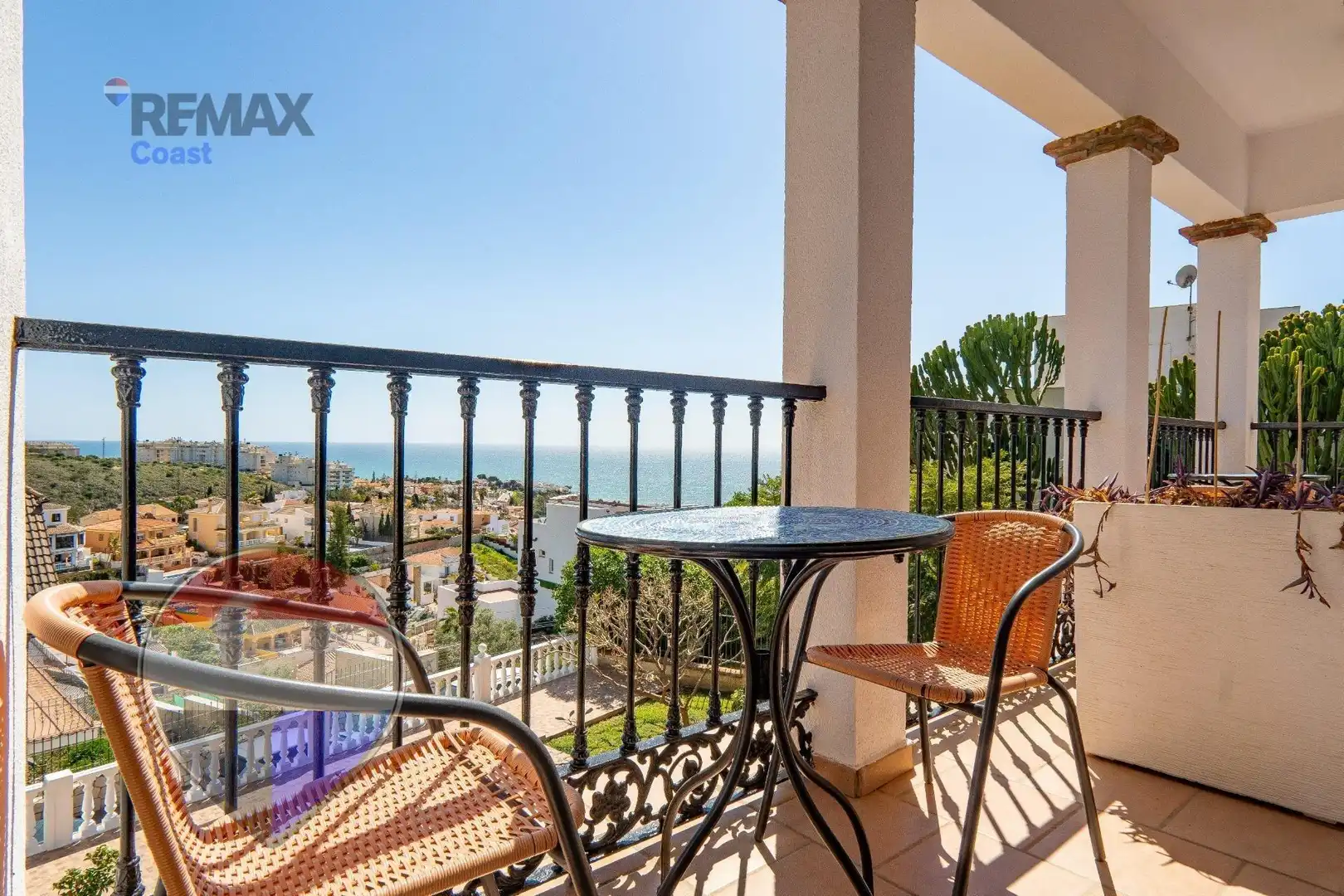 Terraza de Casa o chalet en venta en Rincón de la Victoria con Aire acondicionado, Calefacción y Jardín privado