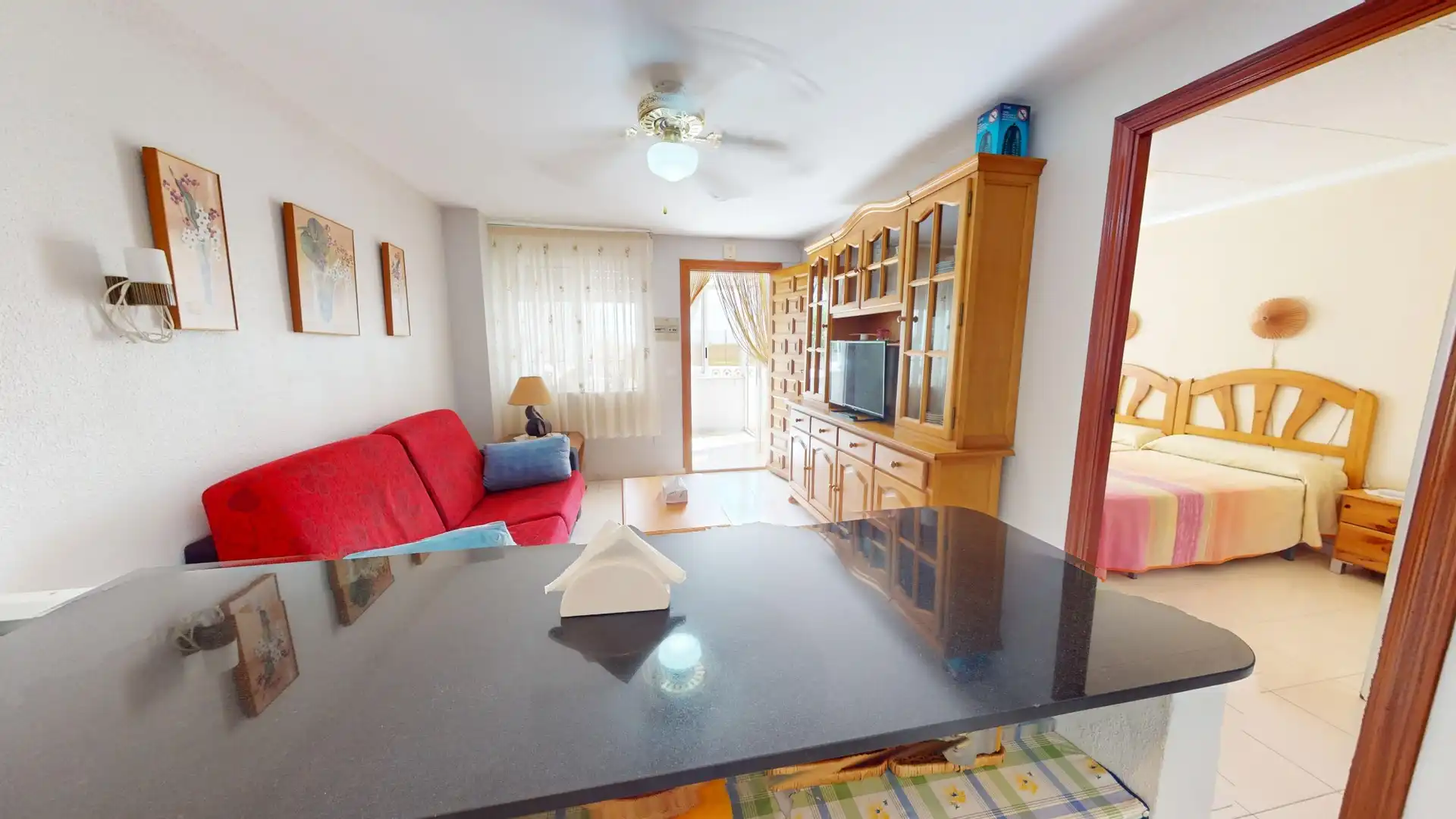 Sala d'estar de Casa o xalet en venda en San Javier amb Jardí privat, Terrassa i Traster