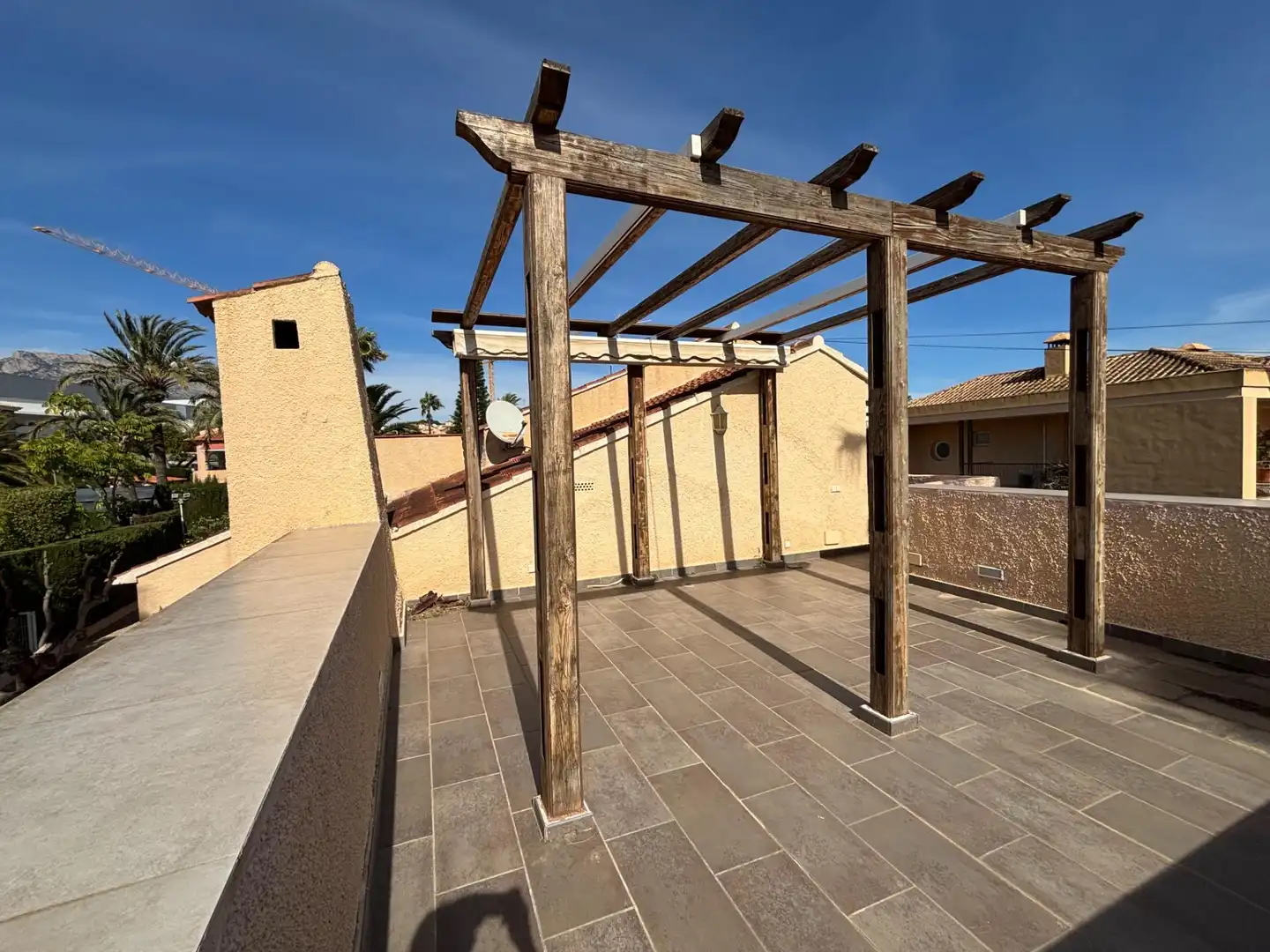 Terrasse von Haus oder Chalet zum Verkauf in Benidorm mit Klimaanlage, Terrasse und Schwimmbad
