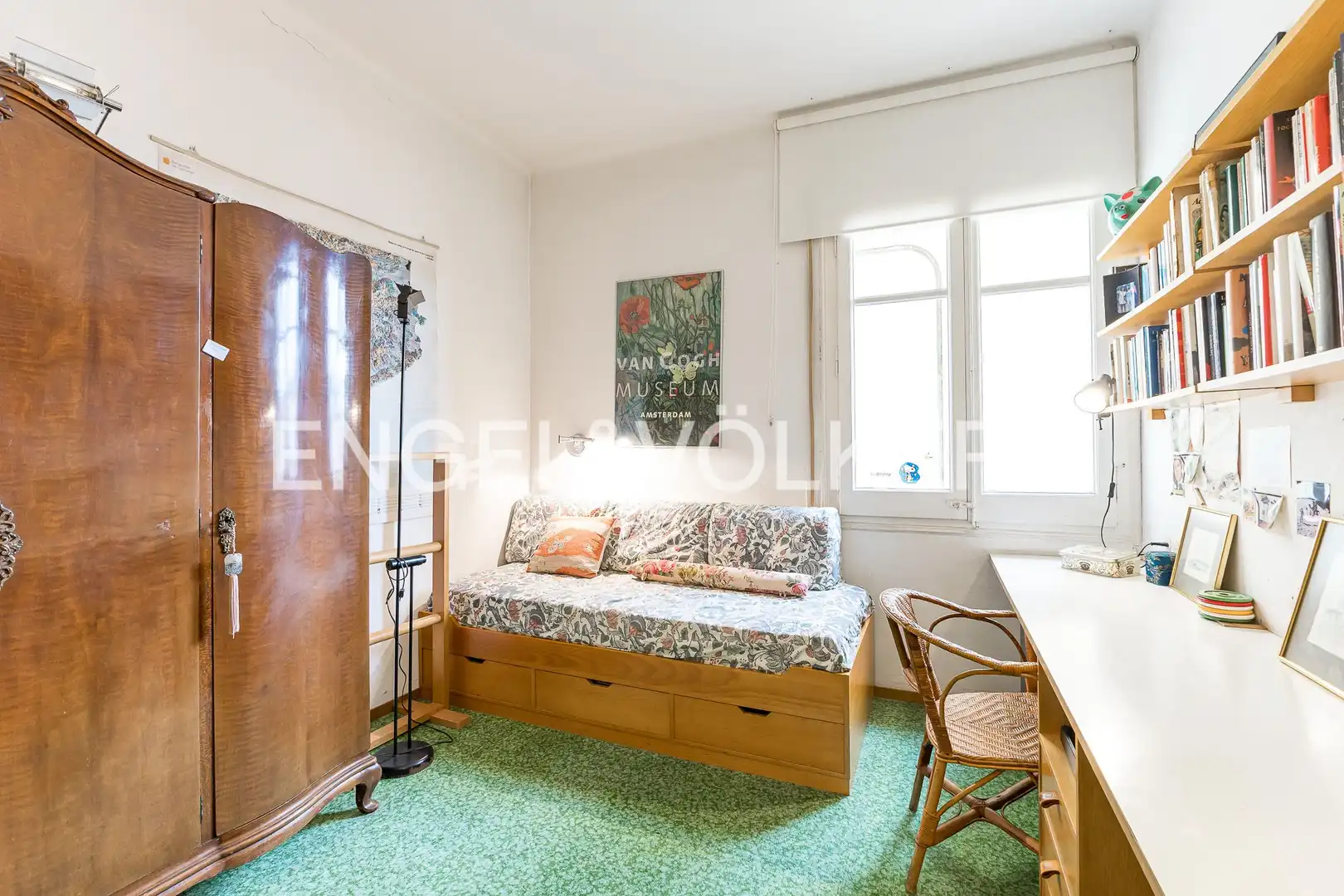 Bedroom of Flat for sale in Barcelona  with Heating and Parquet flooring