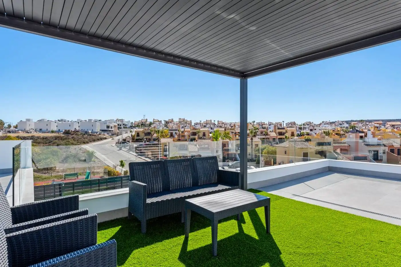 Terrace of Houses for sale in Algorfa  with Private garden, Terrace and Swimming Pool