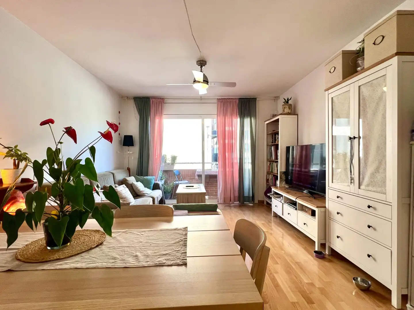 Wohnzimmer von Wohnung zum Verkauf in Granollers mit Heizung und Parkett