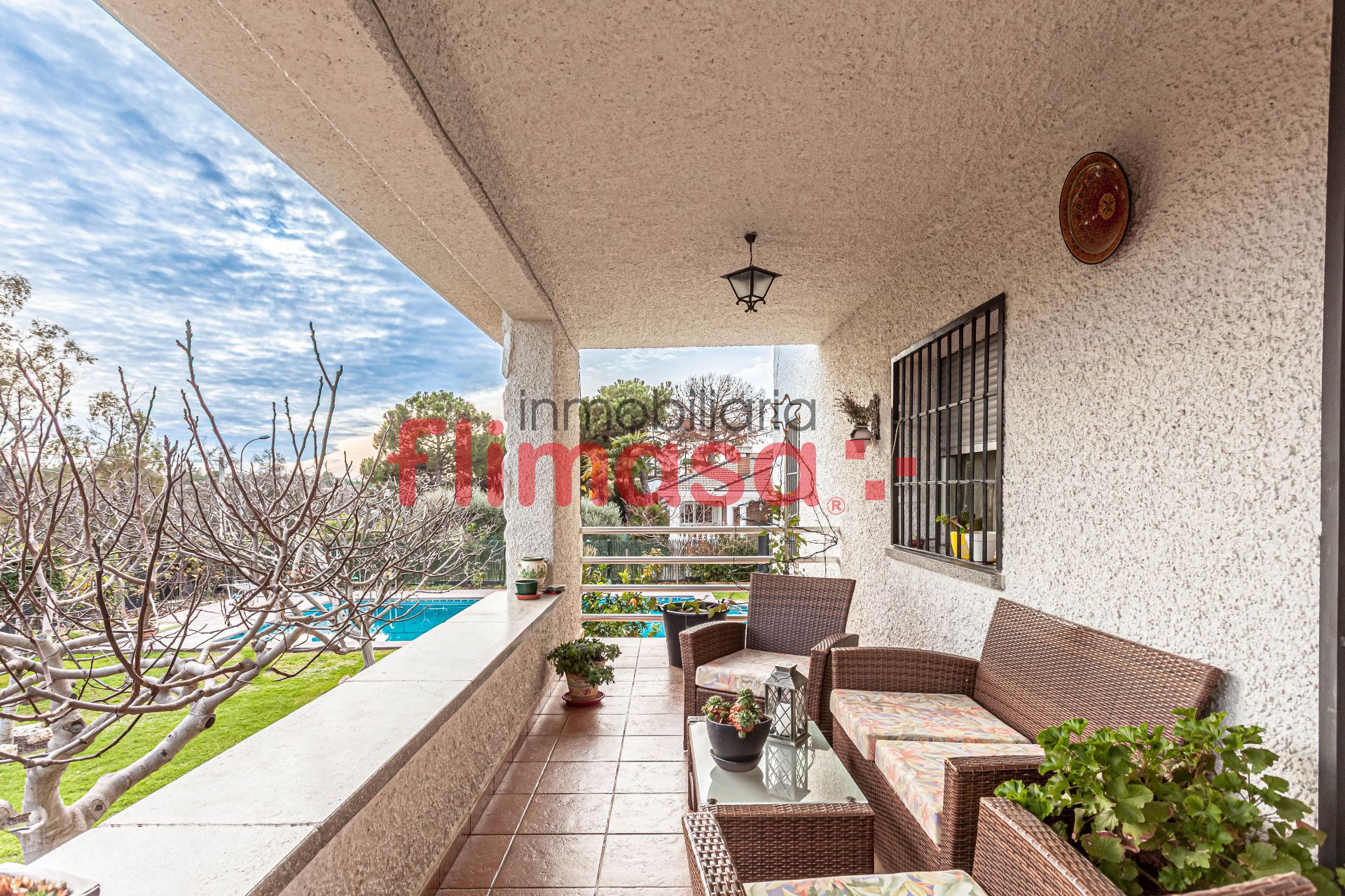 Terrassa de Casa o xalet en venda en Villaviciosa de Odón amb Aire condicionat, Calefacció i Jardí privat