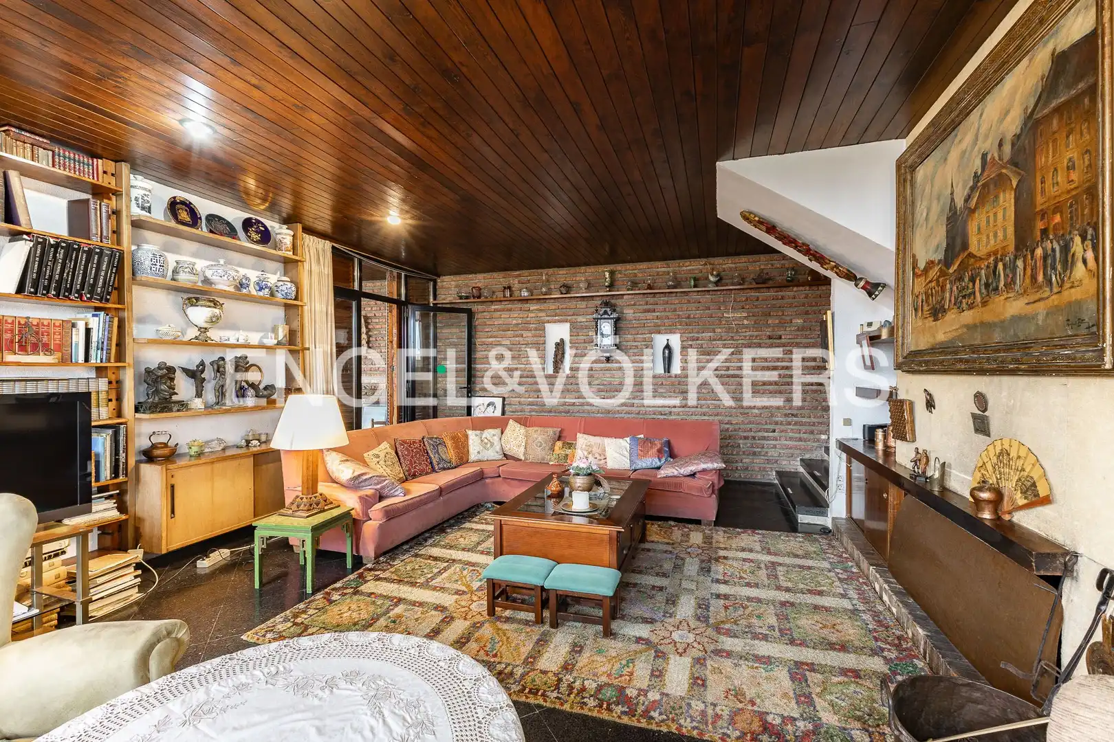 Living room of Houses for sale in Mataró  with Heating, Private garden and Terrace