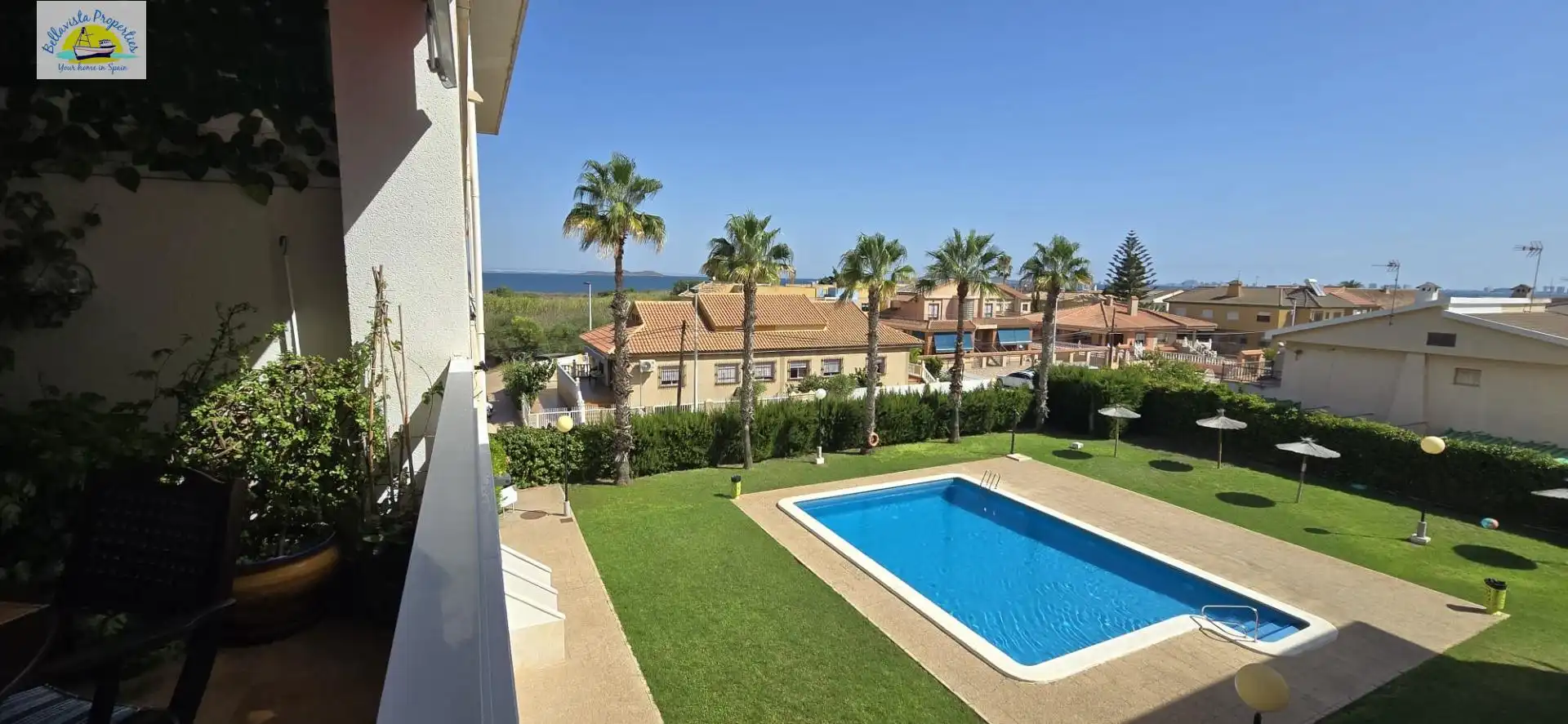 Piscina de Apartament en venda en Cartagena amb Moblat, Balcó i Alarma