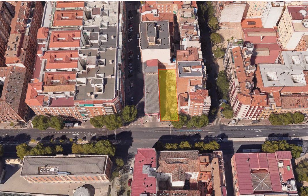 Vista exterior de Residencial en venda en  Madrid Capital