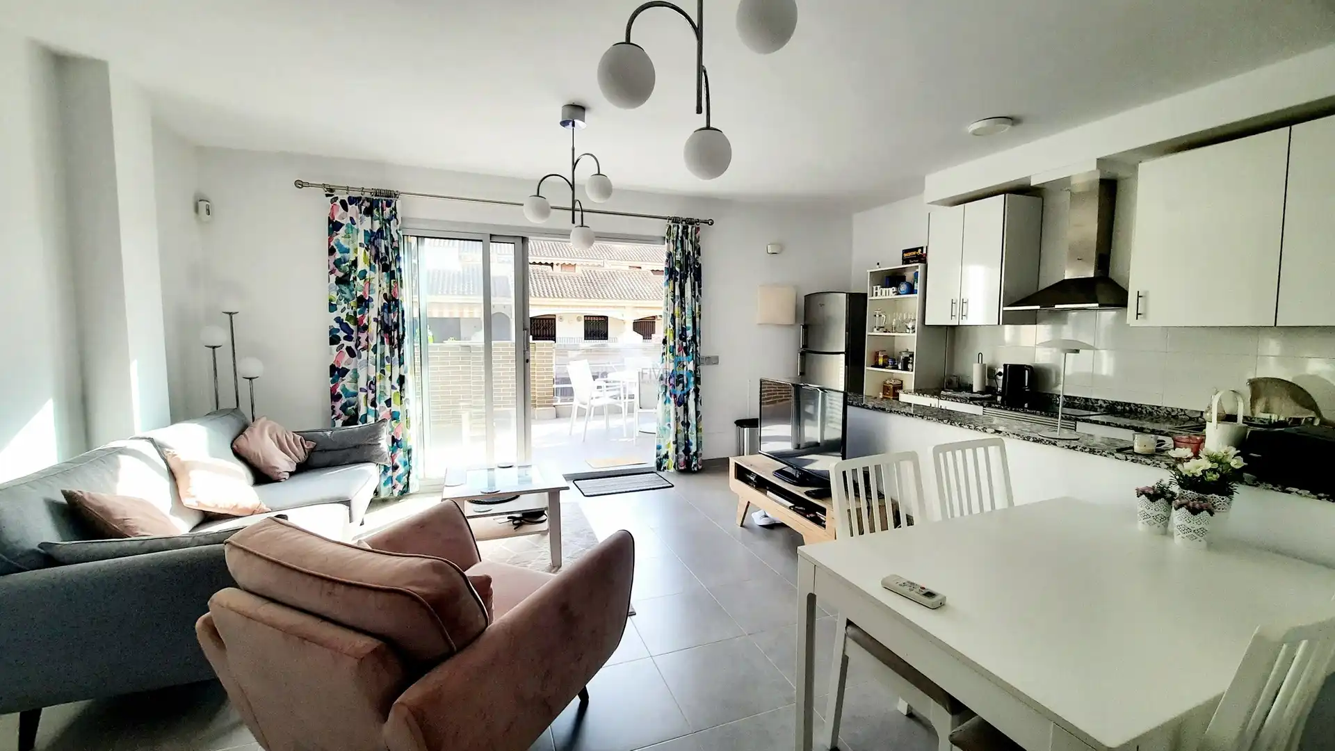 Living room of Flat for sale in Los Alcázares  with Air Conditioner, Heating and Swimming Pool