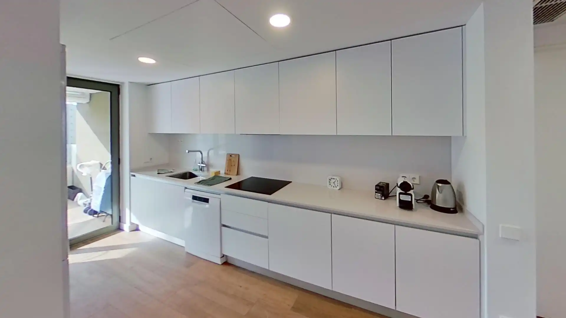 Cocina de Apartamento en venta en Alicante / Alacant con Aire acondicionado, Calefacción y Terraza