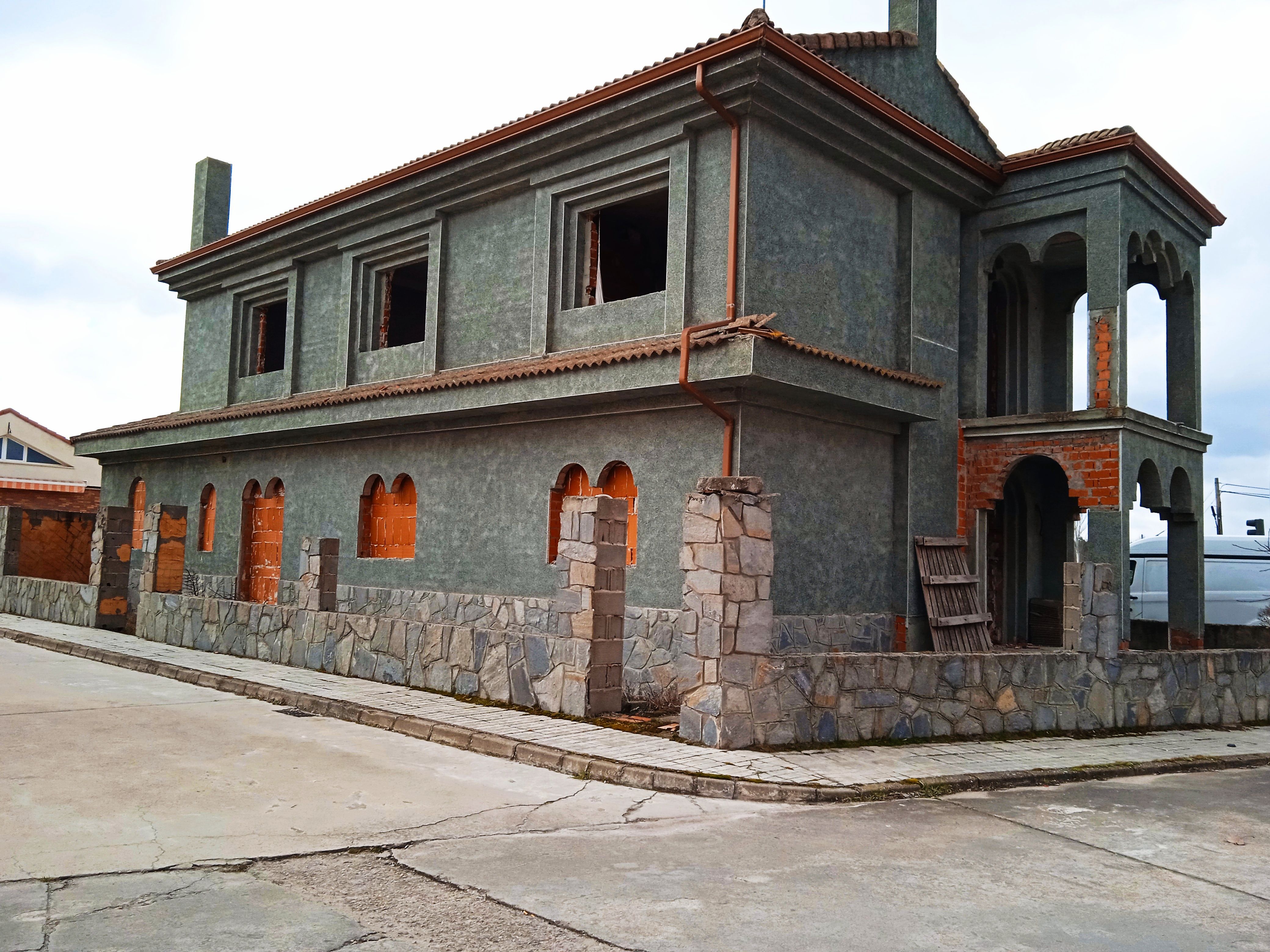 Exterior view of House or chalet for sale in Fuenterrebollo  with Heating, Private garden and Terrace