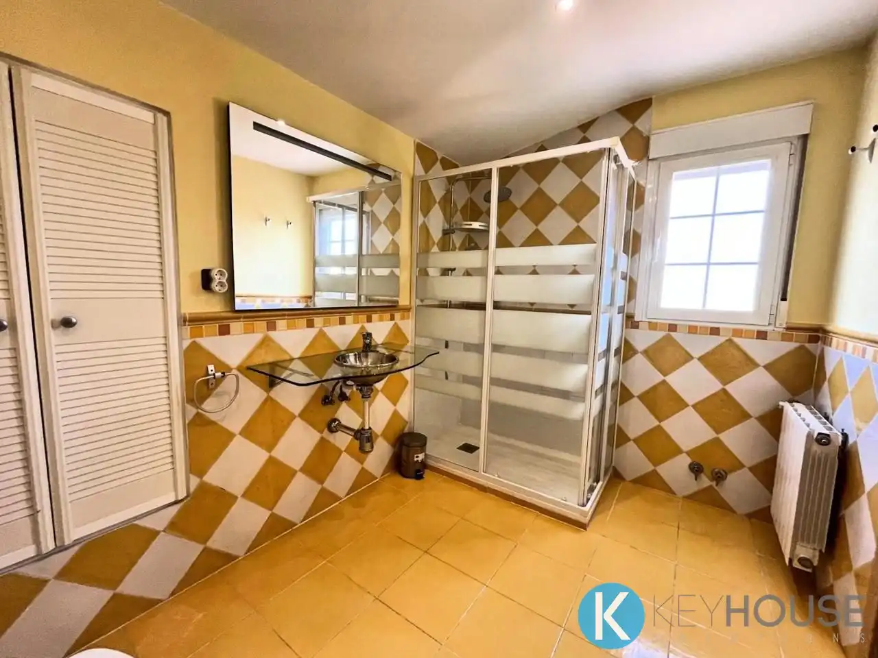 Baño de Casa o chalet en venta en Villar del Olmo con Aire acondicionado, Jardín privado y Piscina