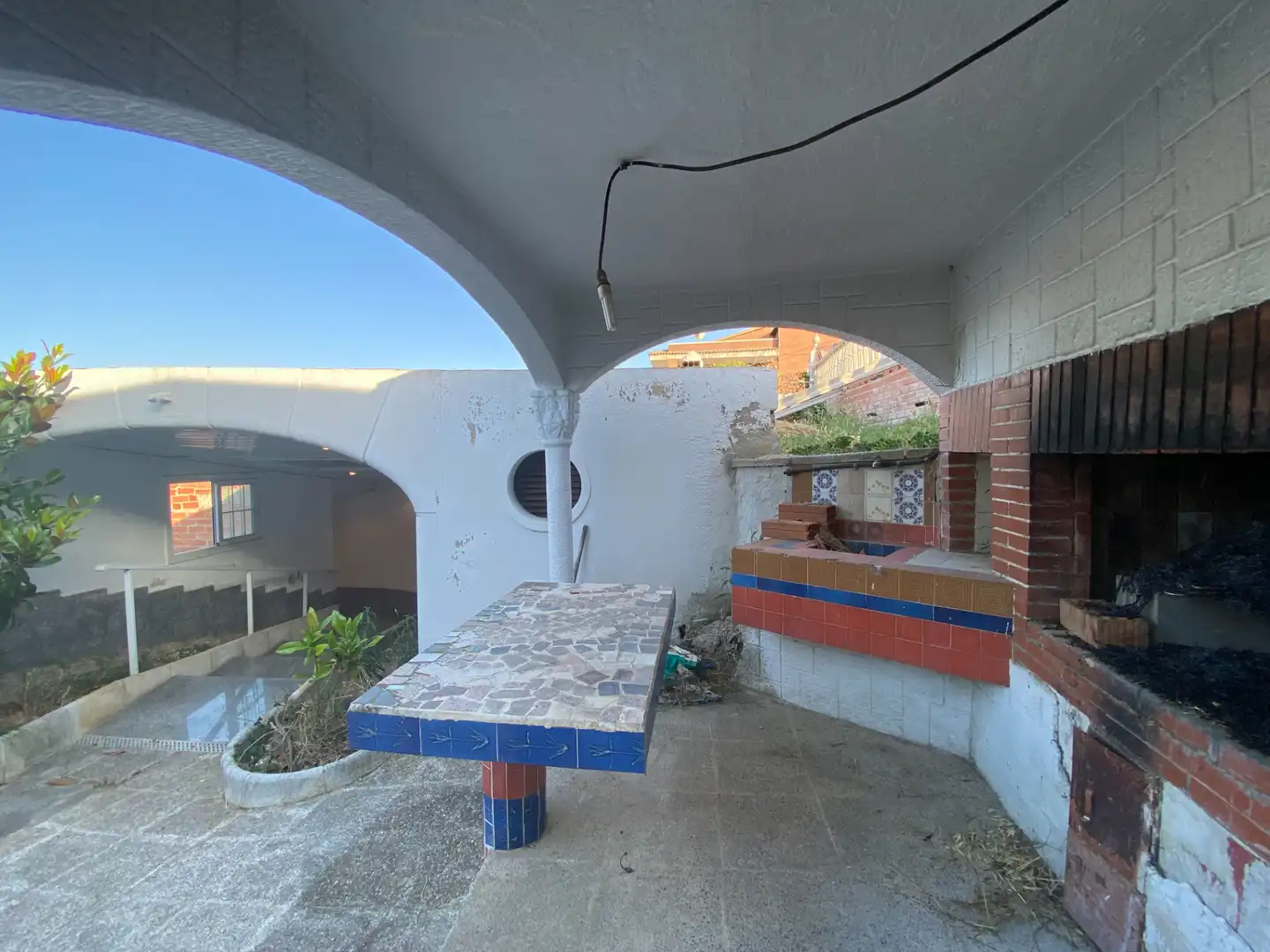 Terraza de Casa o chalet en venta en Rubí con Jardín privado, Piscina y Amueblado