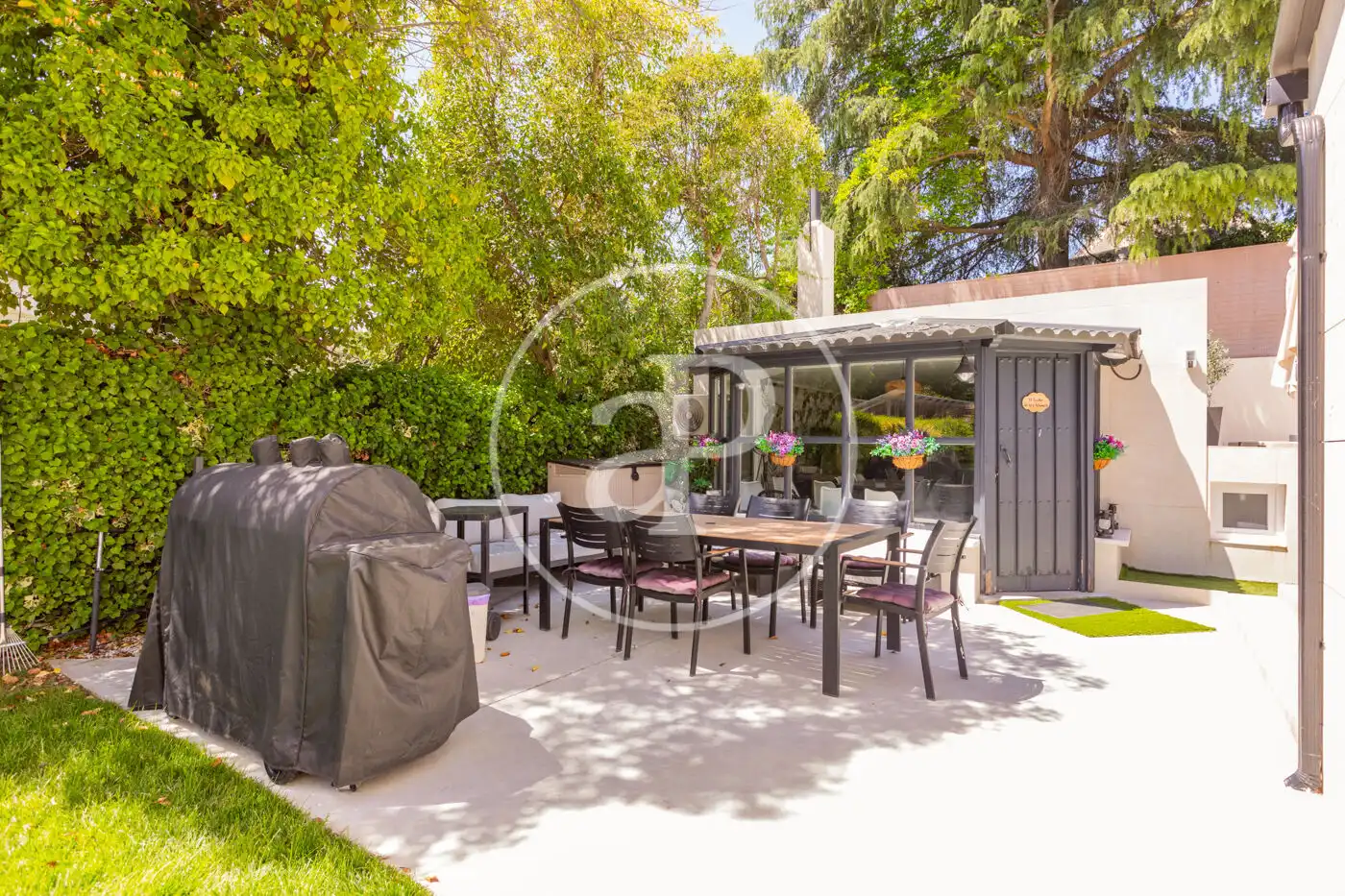 Terrasse von Haus oder Chalet zum Verkauf in Pozuelo de Alarcón mit Klimaanlage, Heizung und Privatgarten