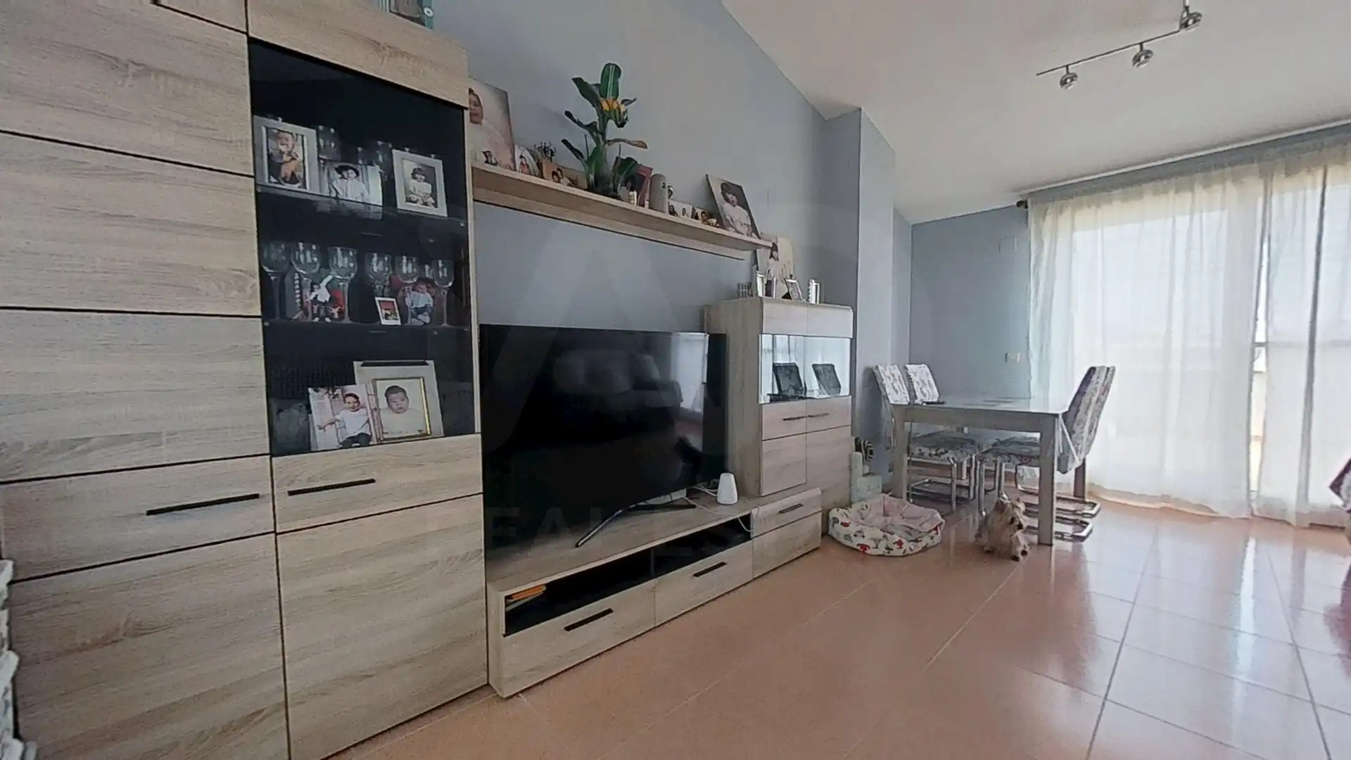 Wohnzimmer von Maisonette zum Verkauf in Castellón de la Plana / Castelló de la Plana mit Klimaanlage, Heizung und Terrasse