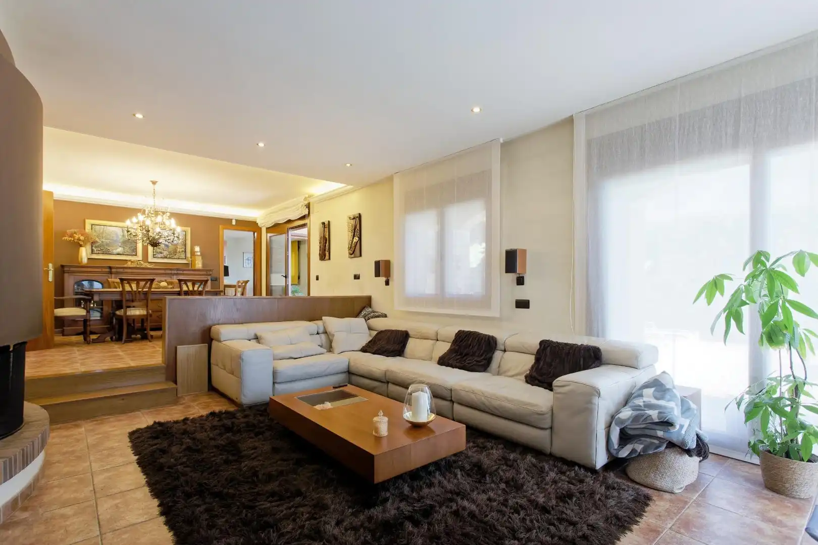 Sala de estar de Casa o chalet en venta en Centre