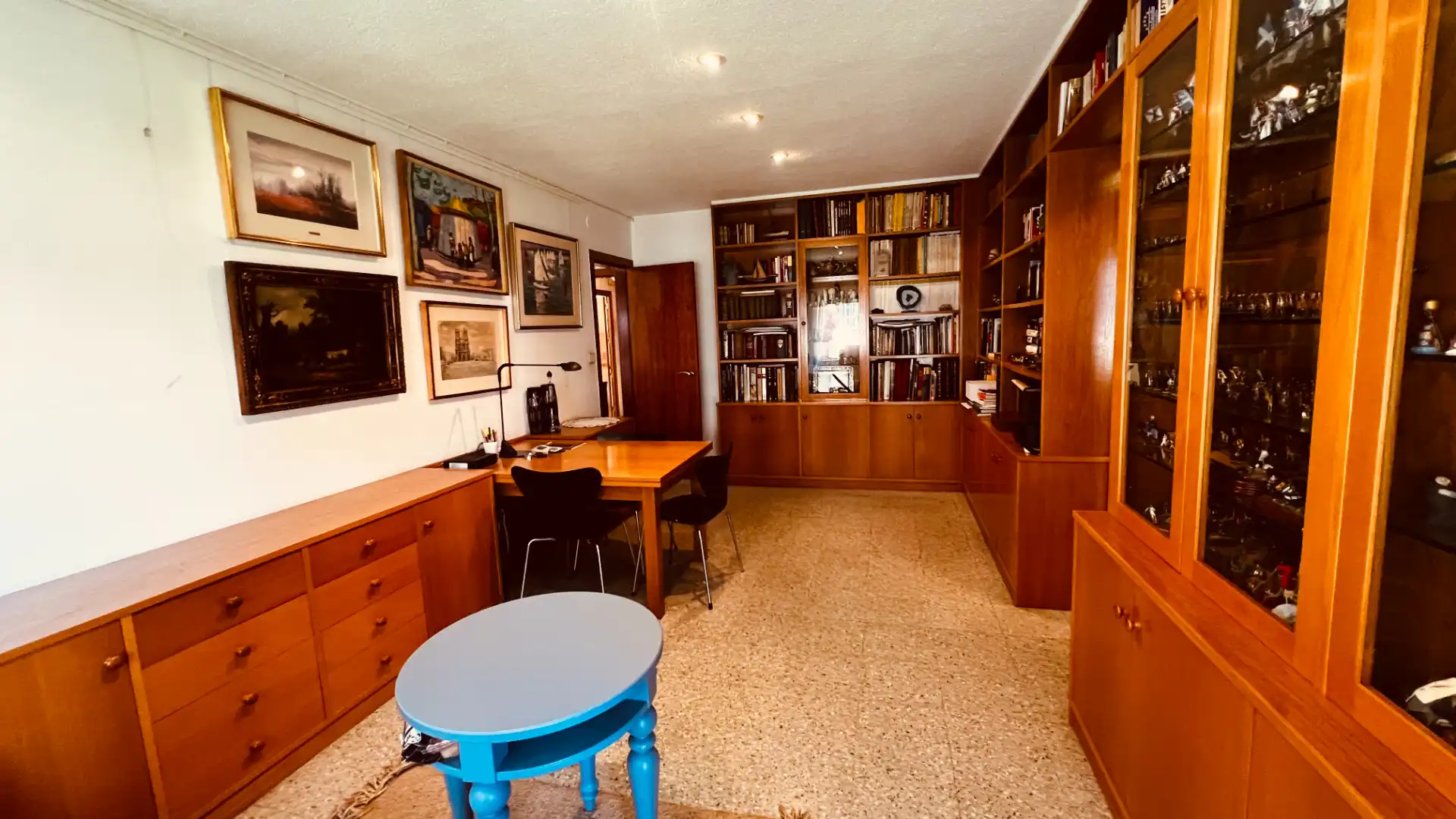 Sala d'estar de Pis en venda en Girona amb Aire condicionat, Calefacció i Terrassa