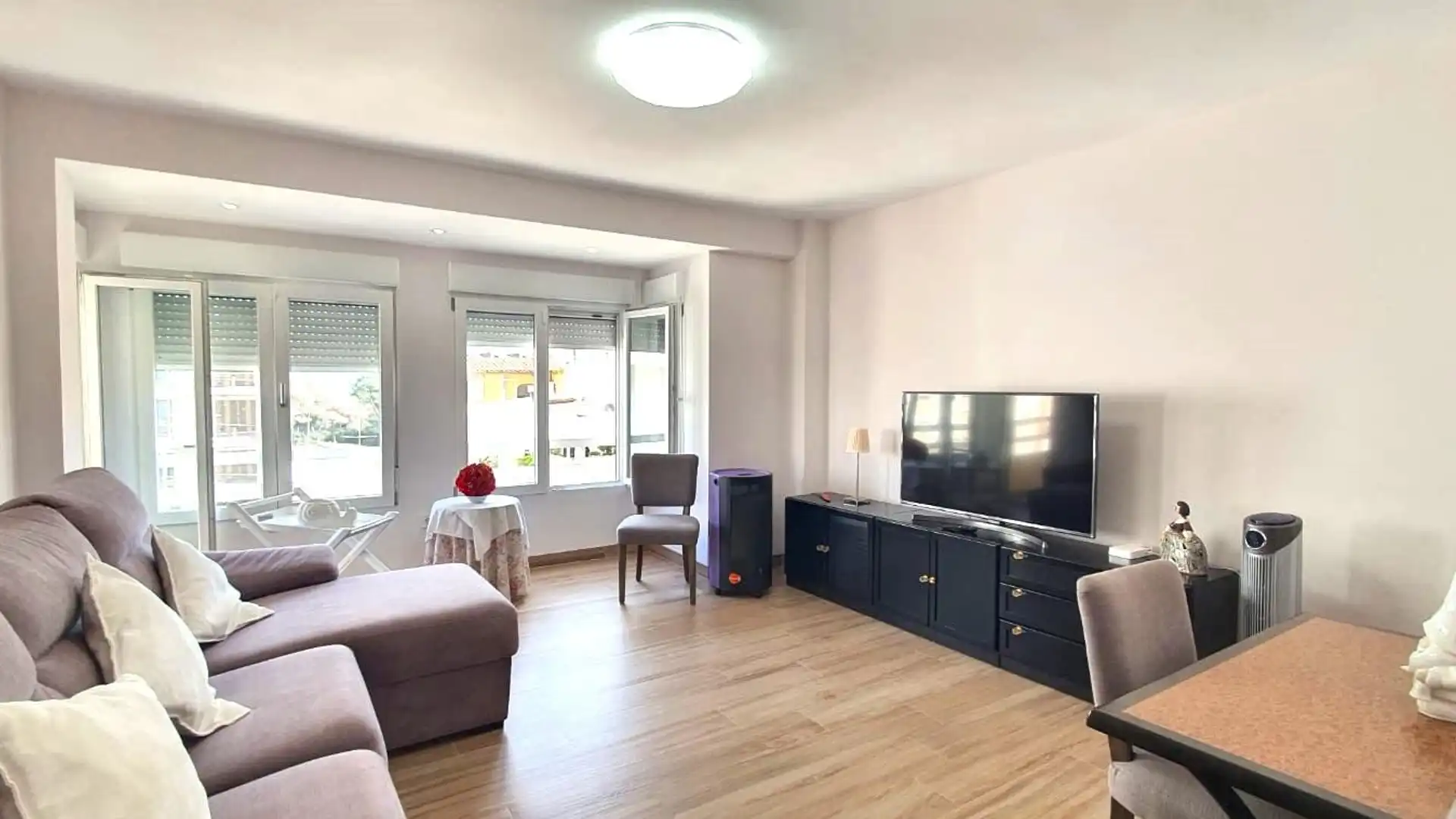 Wohnzimmer von Wohnung zum Verkauf in Guardamar del Segura mit Terrasse, Balkon und Alarm