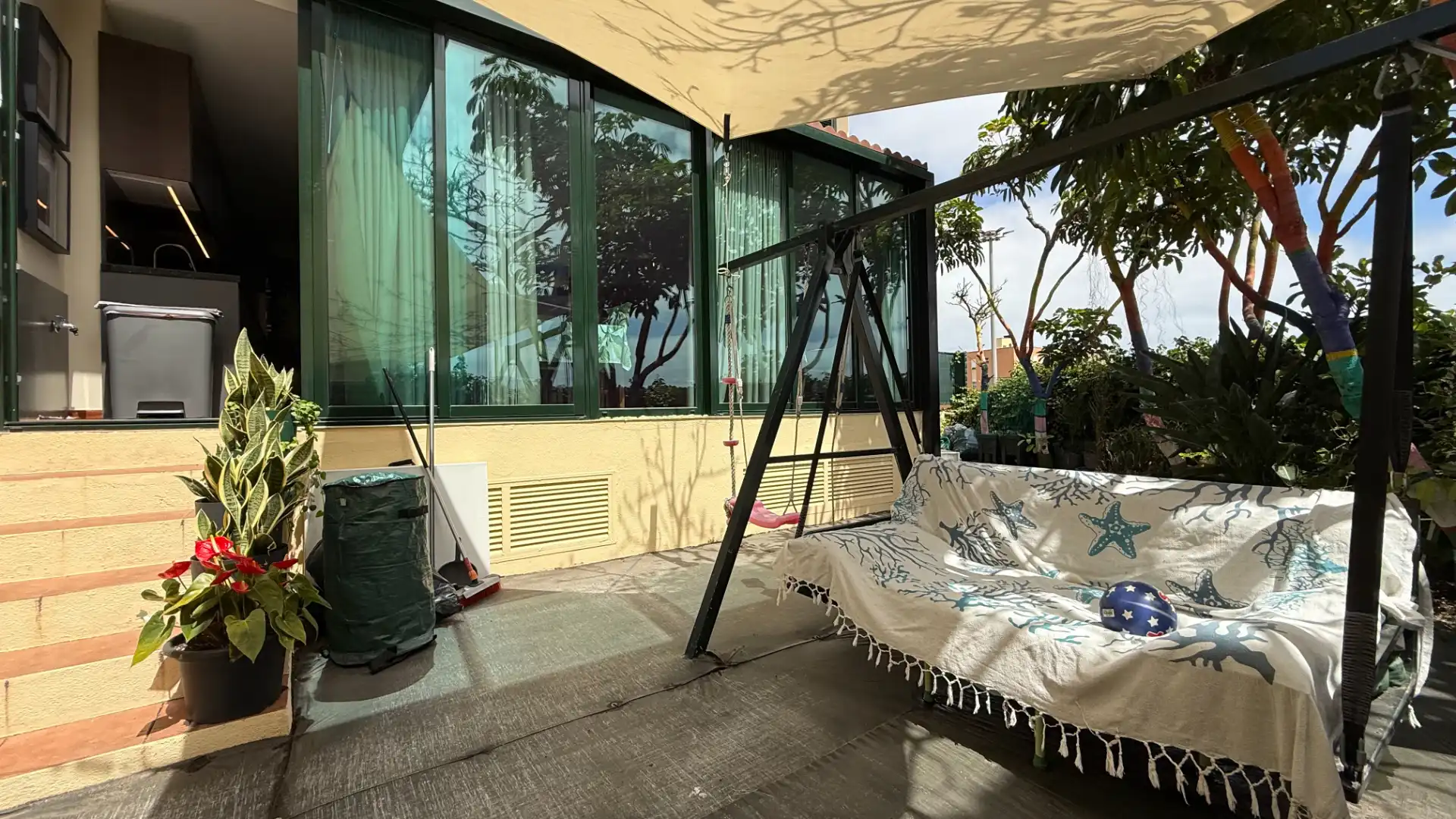 Terraza de Dúplex en venta en Las Palmas de Gran Canaria con Jardín privado, Parquet y Terraza