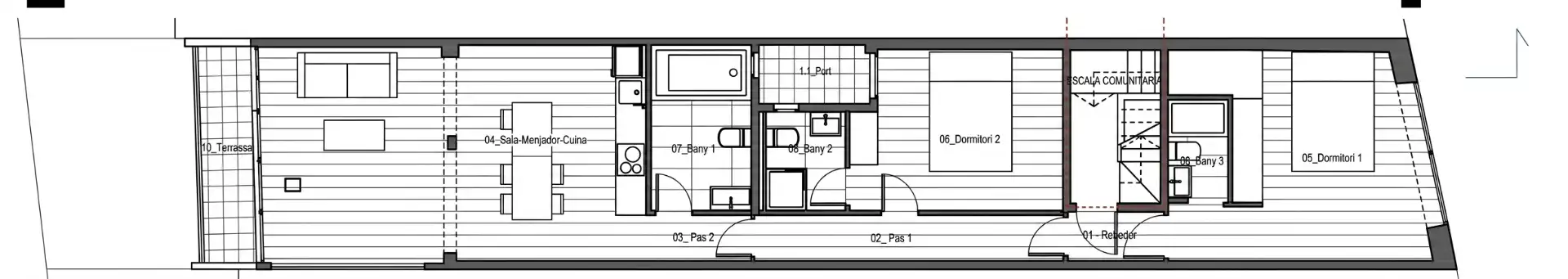 Wohnung mit Terrasse zum Verkauf in Carrer de Francesc Layret, imagen 21