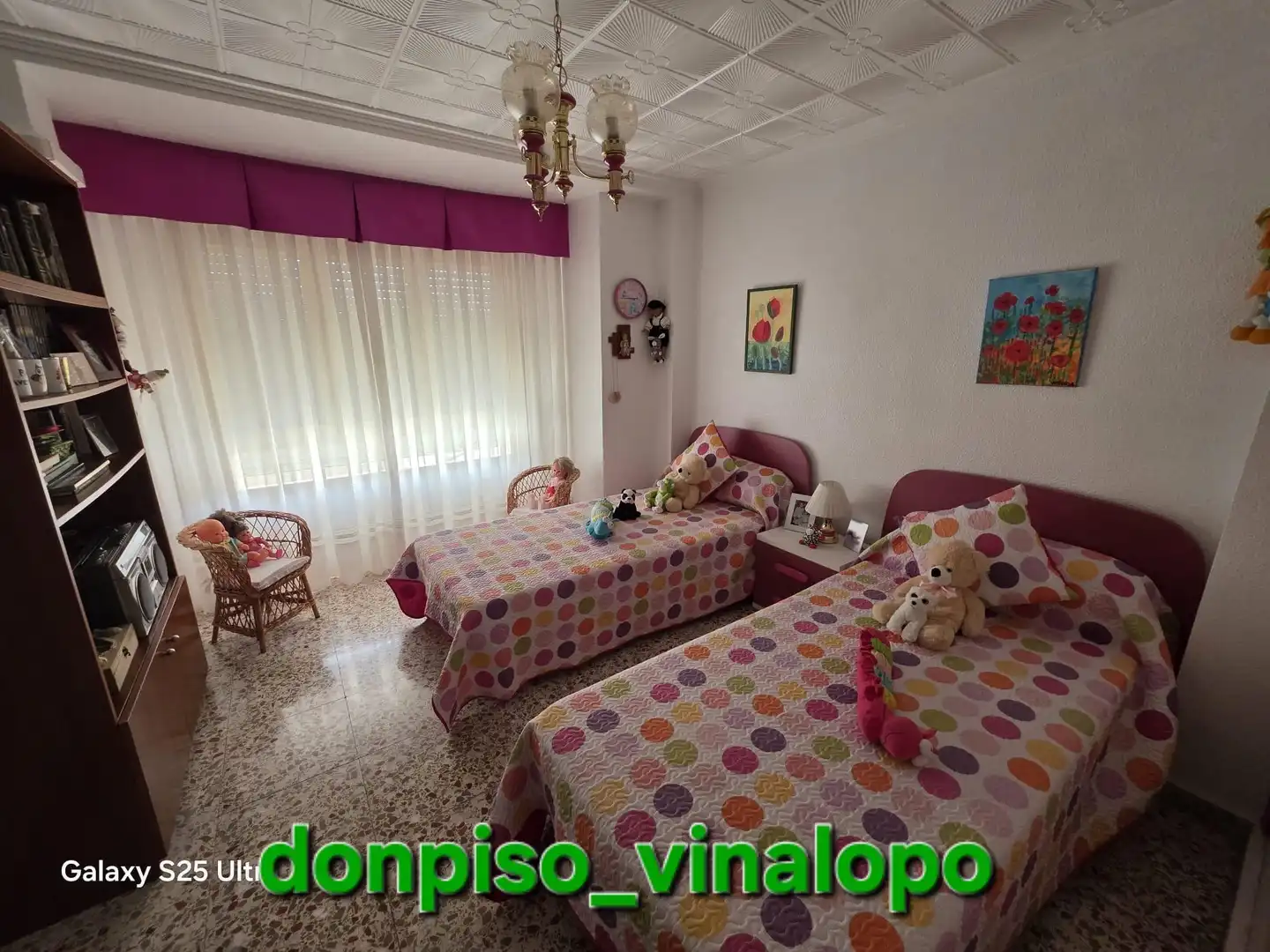 Schlafzimmer von Wohnungen zum Verkauf in Elda mit Klimaanlage, Heizung und Balkon