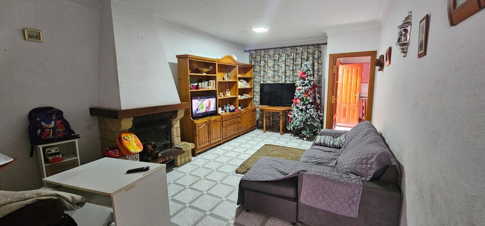 Wohnzimmer von Country house zum verkauf in Vera mit Klimaanlage, Heizung und Terrasse