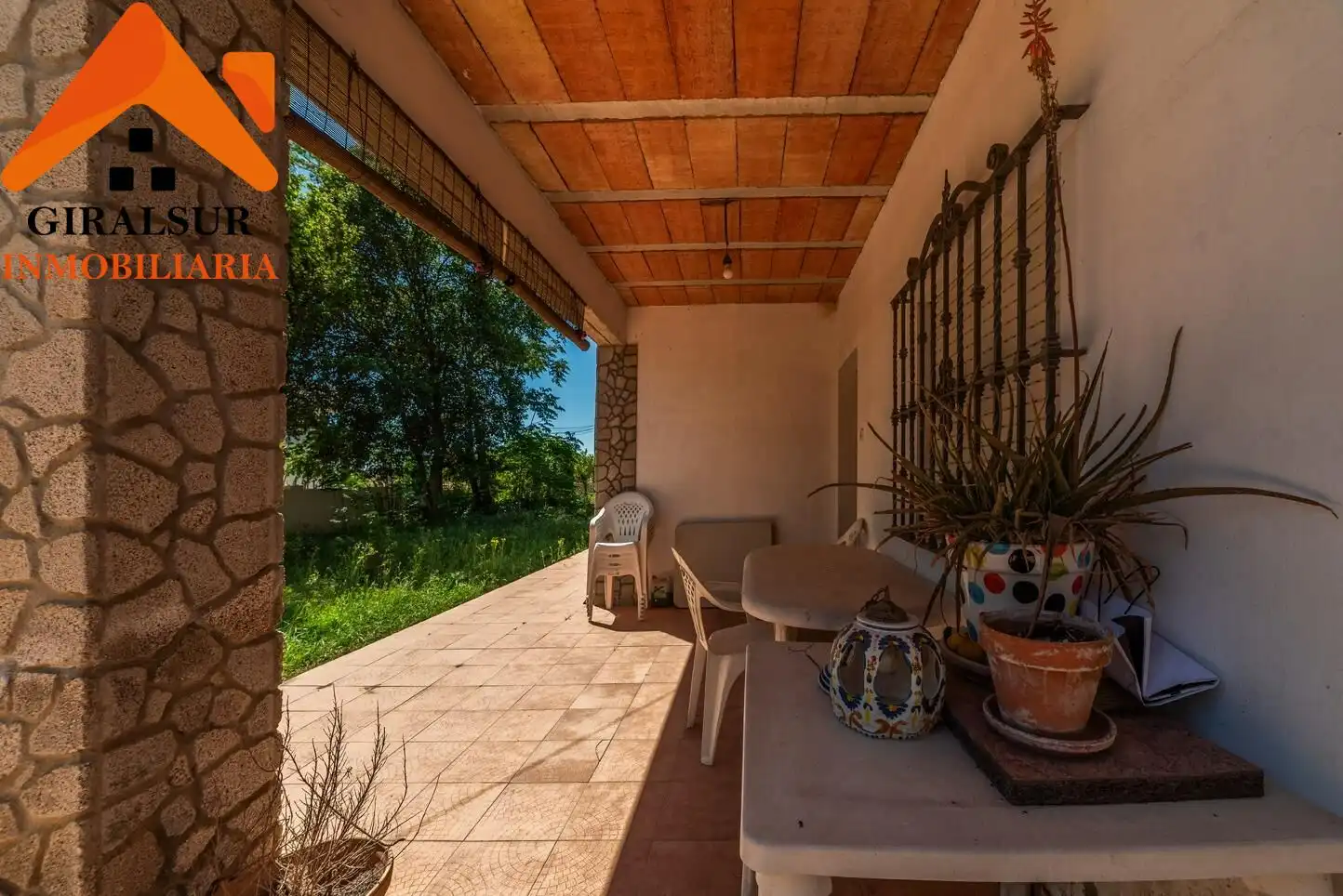 Terrassa de Casa o xalet en venda en Alcalá de Guadaira amb Aire condicionat, Jardí privat i Terrassa