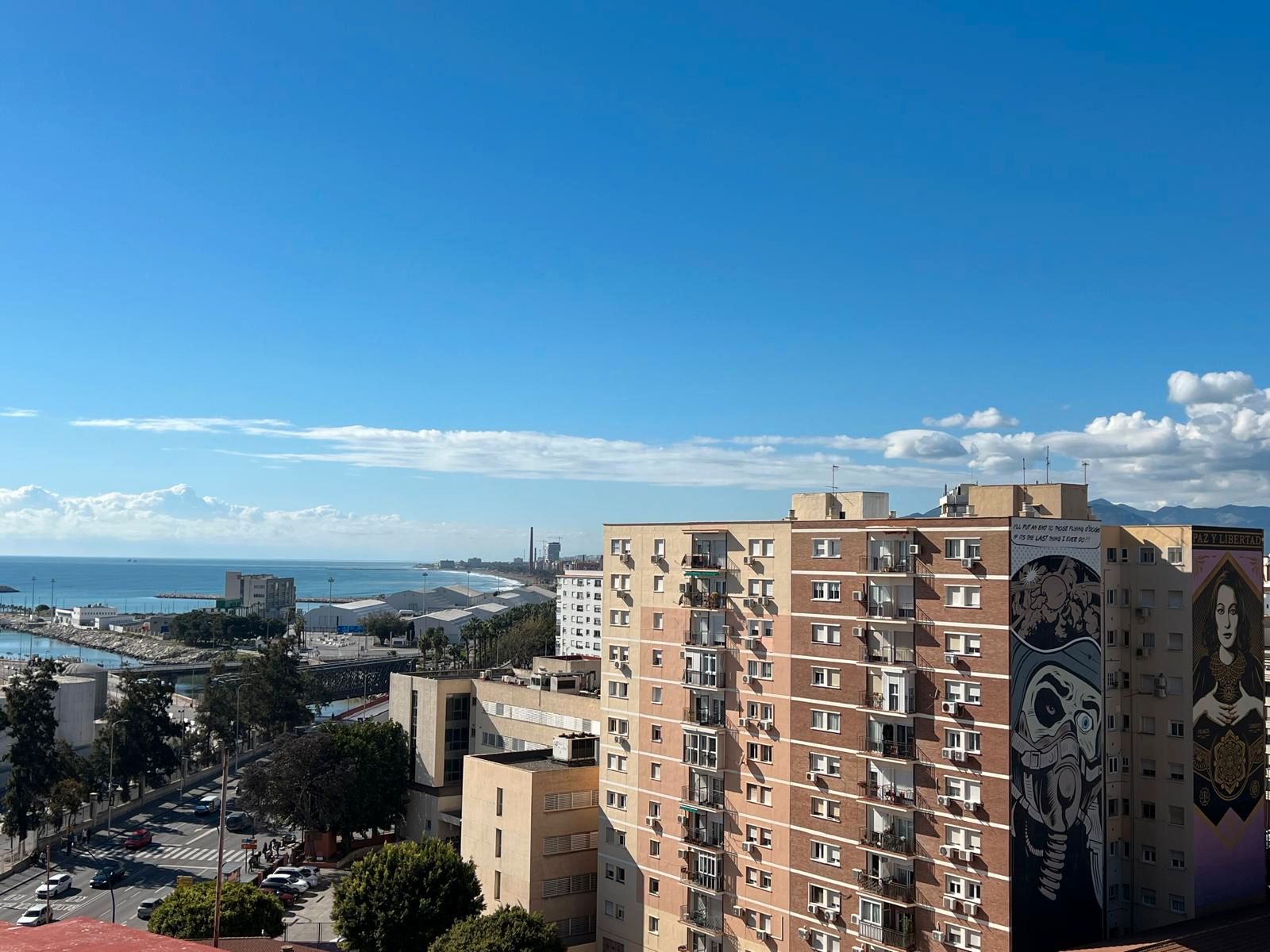 Exterior view of Flat for sale in Málaga Capital  with Air Conditioner, Furnished and Balcony