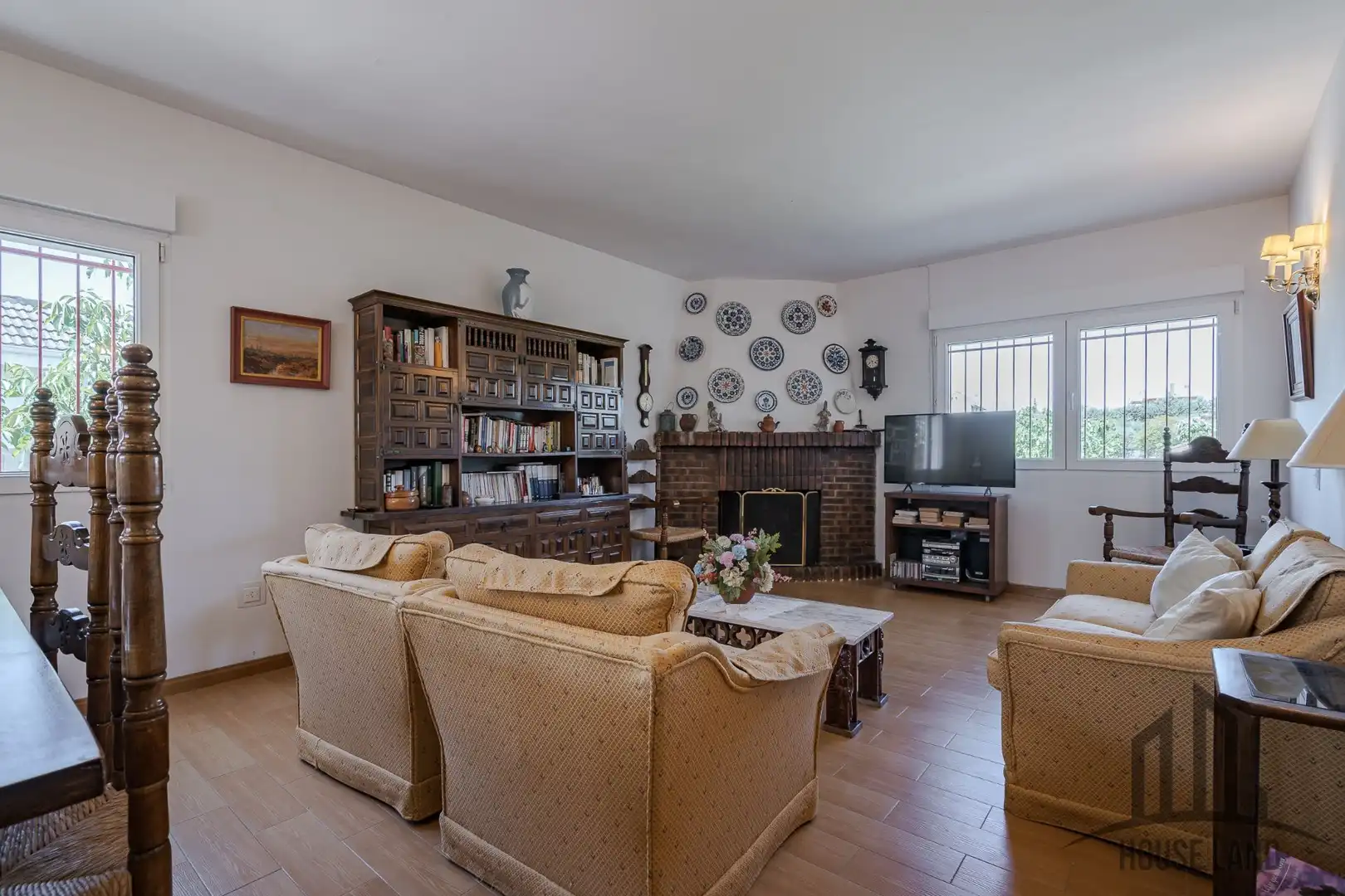 Wohnzimmer von Haus oder Chalet zum Verkauf in El Casar mit Heizung