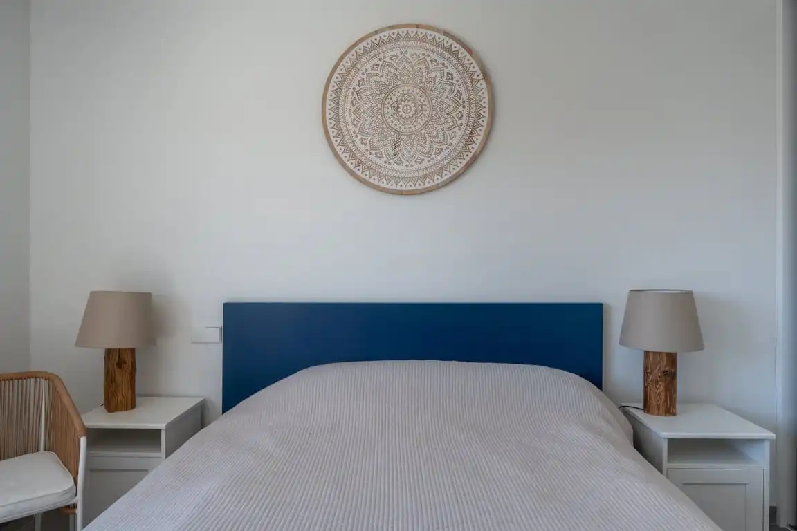 Schlafzimmer von Wohnungen zur Miete in Jávea / Xàbia mit Klimaanlage, Privatgarten und Gemeinschaftspool