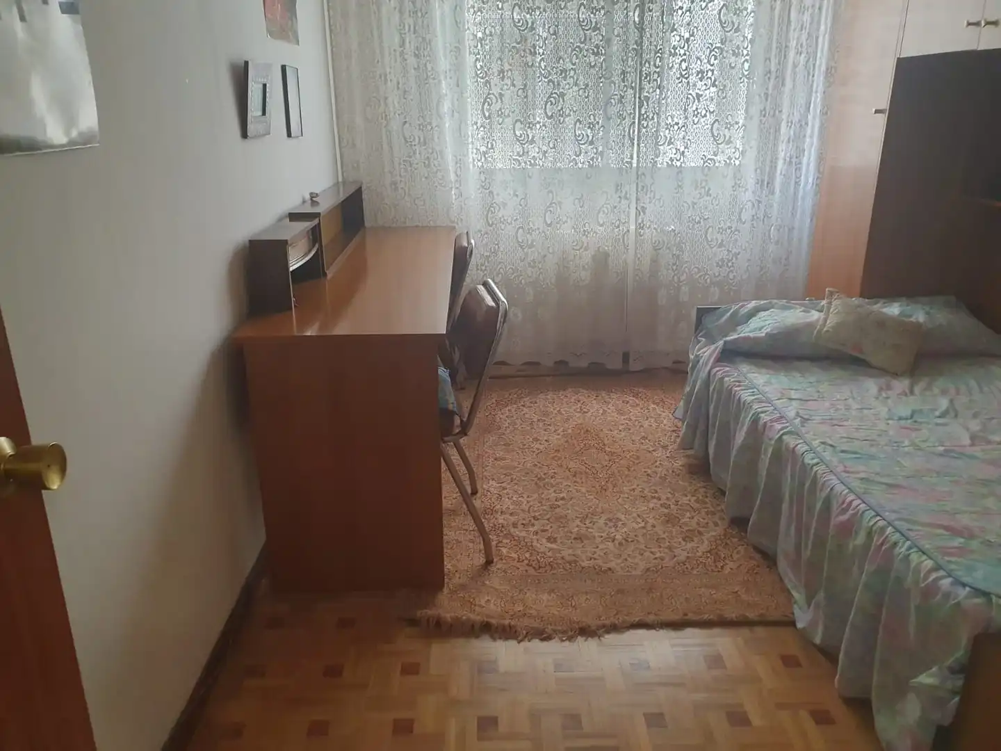 Schlafzimmer von Wohnung zum Verkauf in León Capital  mit Heizung, Parkett und Terrasse
