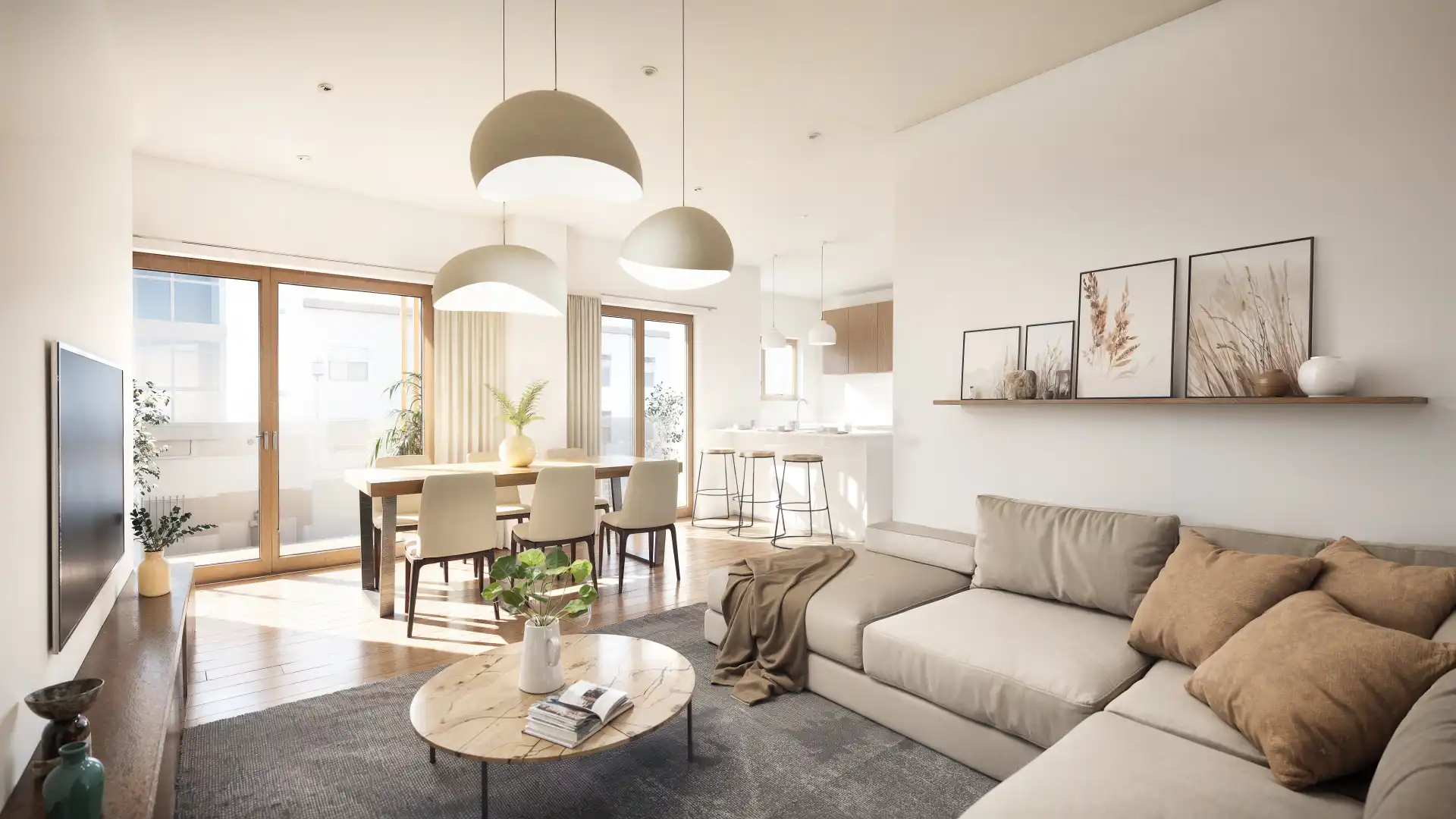 Living room of Attic for sale in  Lleida Capital  with Air Conditioner, Heating and Parquet flooring