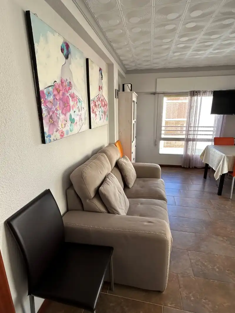 Living room of Apartments for sale in Miramar  with Air Conditioner, Terrace and Furnished