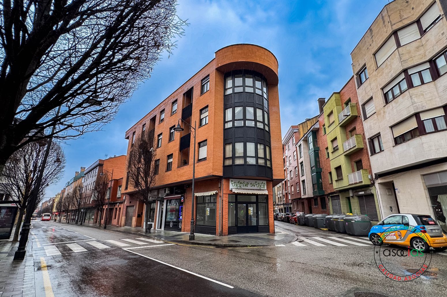 Vista exterior de Piso en venta en Gijón  con Calefacción, Parquet y Trastero
