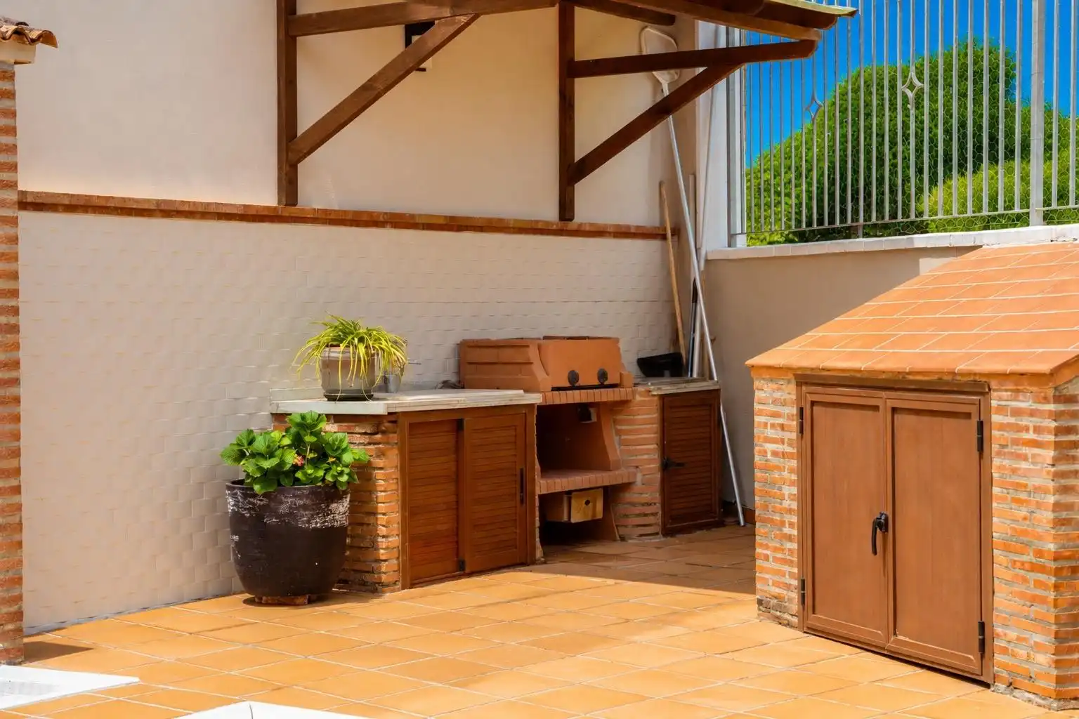 Terraza de Casa o chalet en venta en Alhaurín de la Torre con Aire acondicionado, Calefacción y Piscina