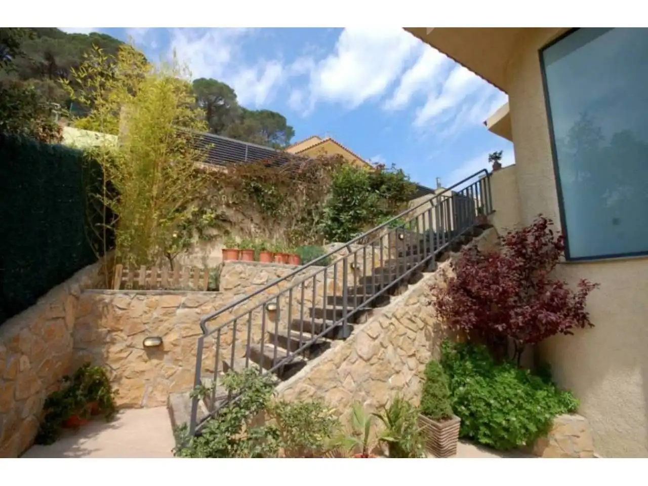 Exterior view of Houses for sale in Lloret de Mar  with Heating, Private garden and Terrace
