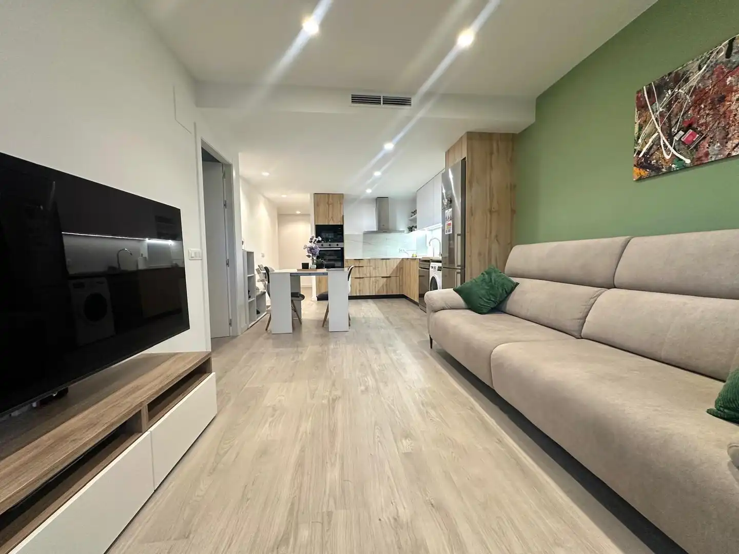 Sala de estar de Piso en venta en Martorelles con Calefacción, Piscina y Balcón