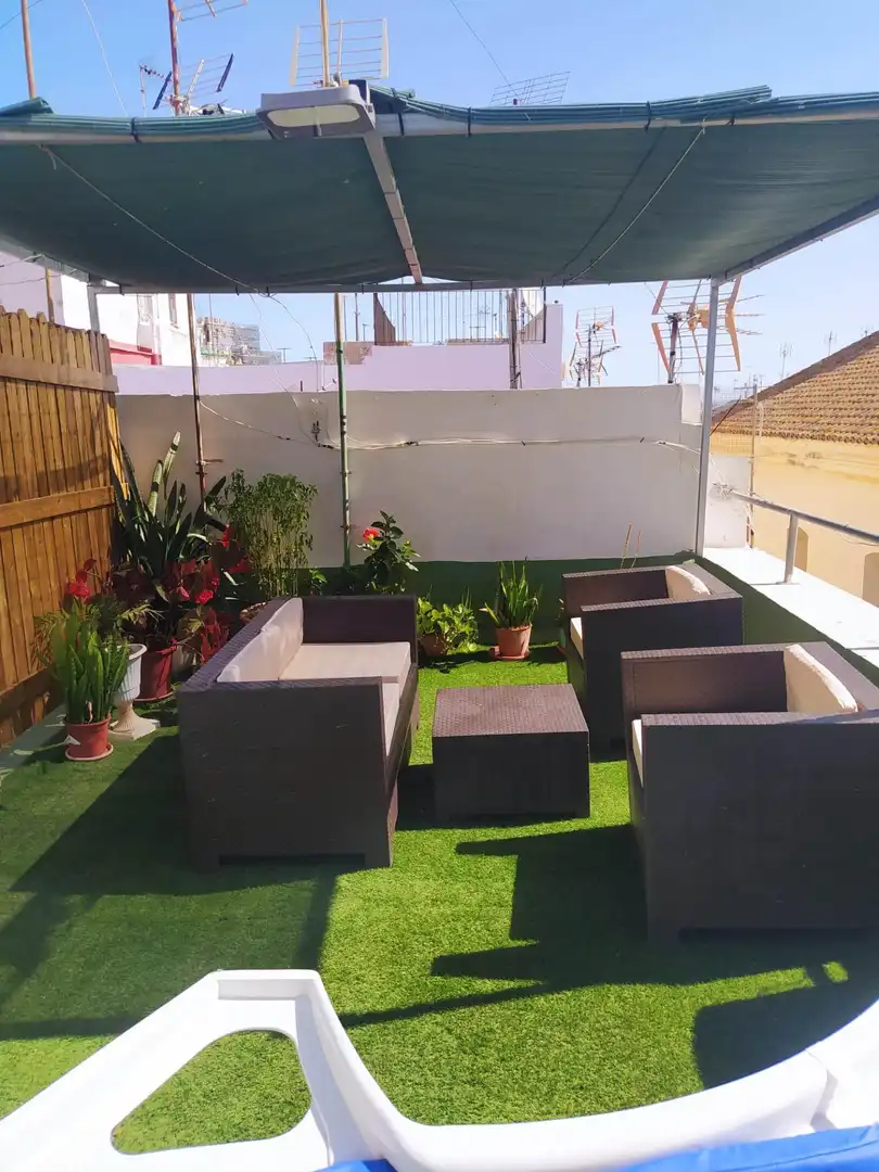 Terraza de Ático en venta en Cádiz con Aire acondicionado, Calefacción y Terraza