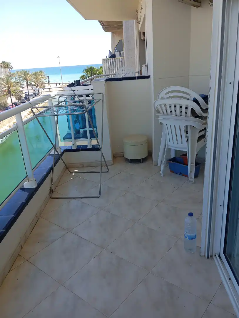Terrassa de Apartament de lloguer en Calafell amb Terrassa, Moblat i Forn