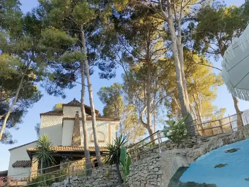 Vista exterior de Finca rústica de lloguer en Manises amb Aire condicionat, Jardí privat i Traster