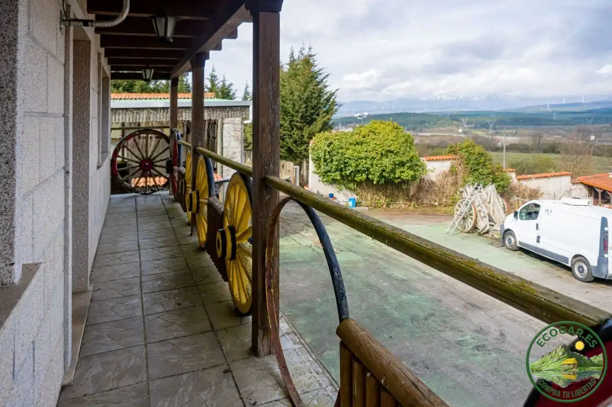 Terraza de Casa o chalet en venta en Villagatón con Aire acondicionado, Calefacción y Jardín privado