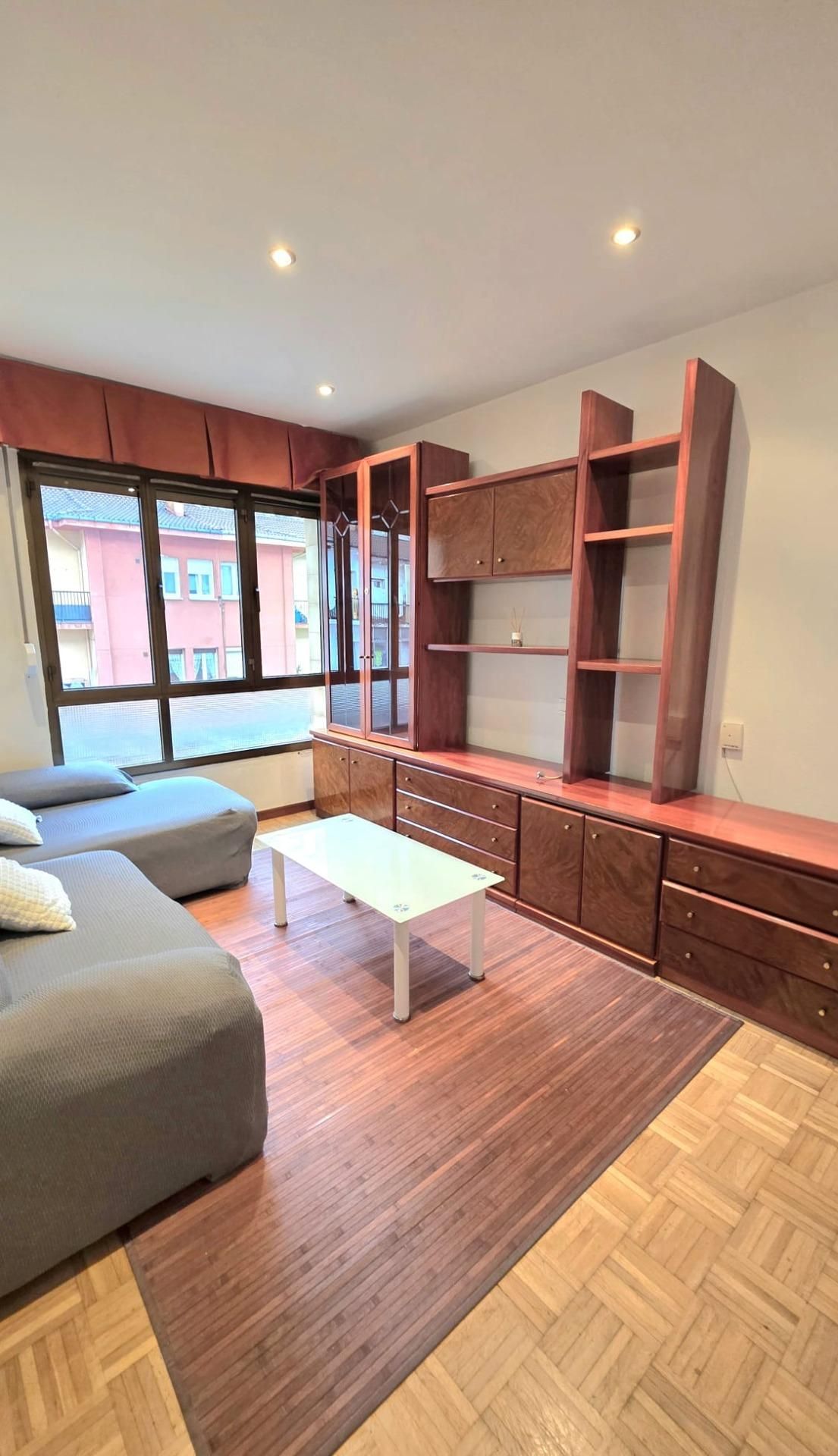 Living room of Apartment for sale in Gijón   with Heating and Furnished