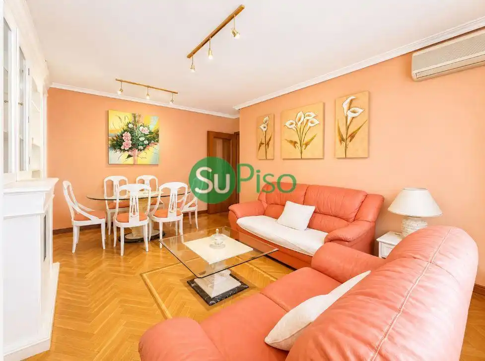 Sala de estar de Piso en venta en Madrid con Aire acondicionado, Calefacción y Parquet