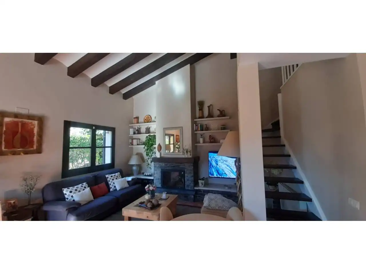 Sala de estar de Casa o chalet en venta en Castell de l'Areny con Calefacción, Jardín privado y Terraza