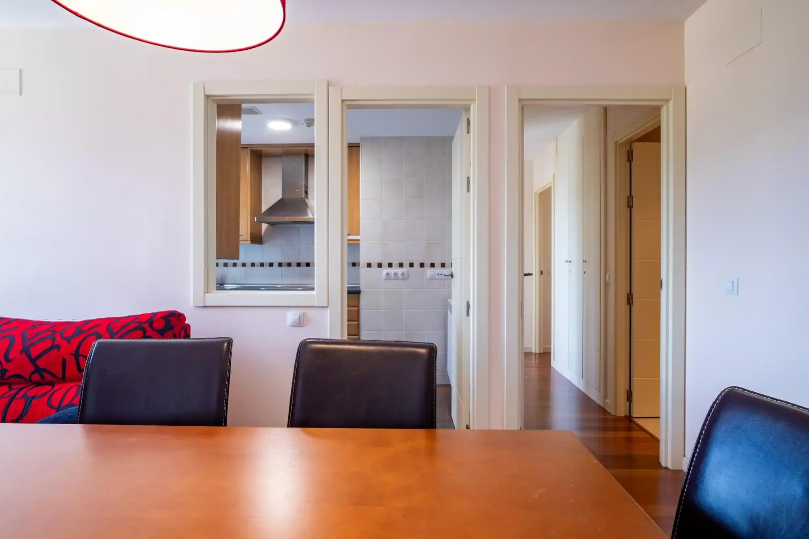 Esszimmer von Wohnung zum Verkauf in Sabiñánigo mit Heizung, Parkett und Terrasse