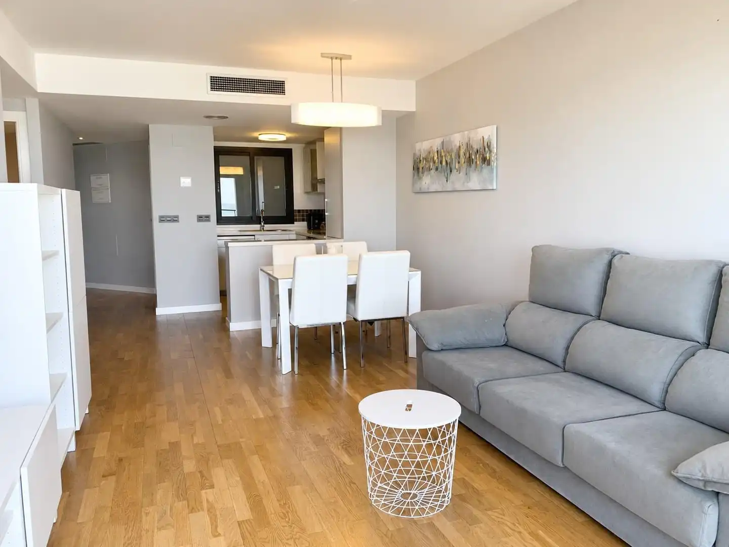 Living room of Apartments for sale in Moncofa  with Air Conditioner, Parquet flooring and Terrace
