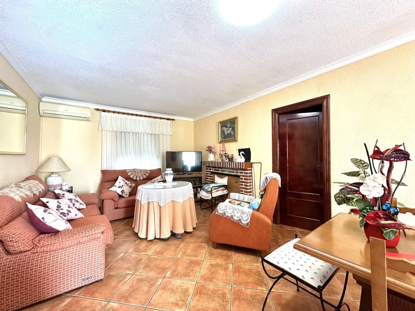Wohnzimmer von Country house zum Verkauf in Lorca mit Klimaanlage und Privatgarten