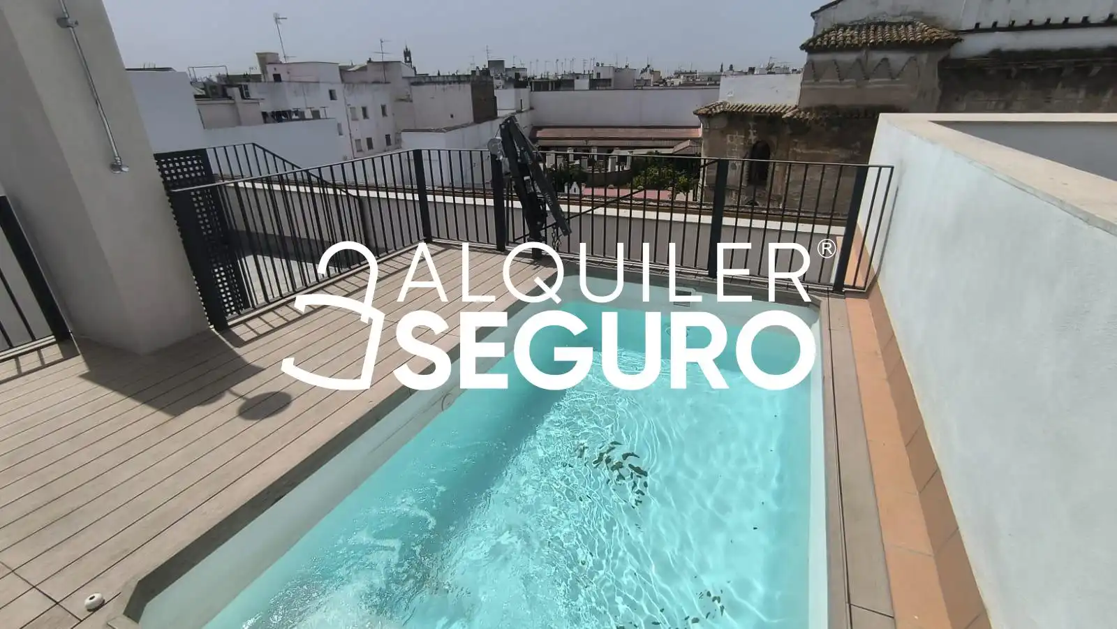 Piscina de Àtic de lloguer en Sevilla amb Aire condicionat, Calefacció i Piscina