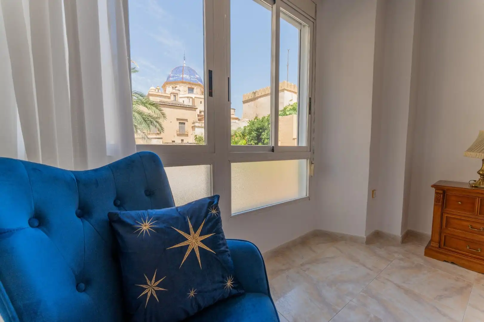 Terraza de Piso en venta en Elche / Elx con Aire acondicionado, Amueblado y Balcón