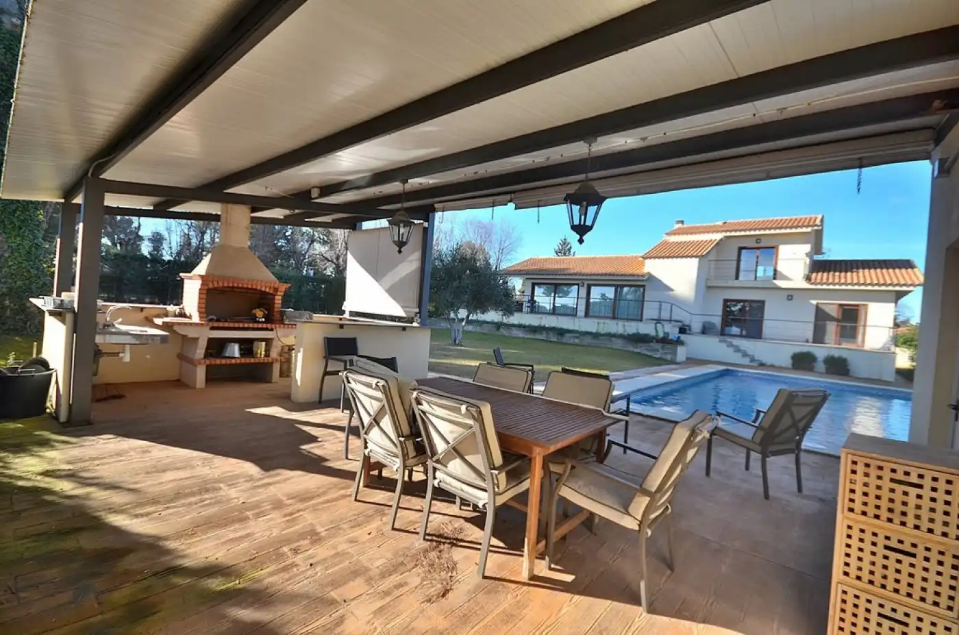 Terraza de Casa o chalet de alquiler en Albacete con Calefacción, Jardín privado y Trastero