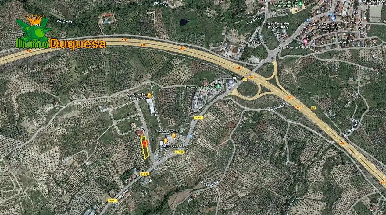 Exterior view of Industrial land for sale in Alfacar