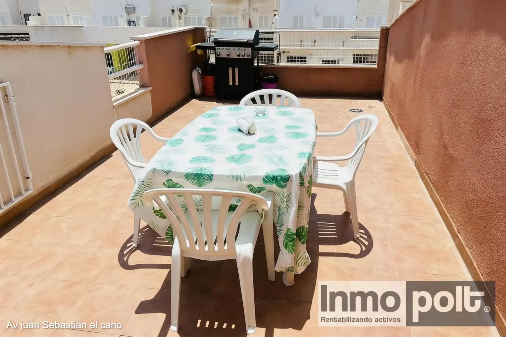 Terraza de Ático de alquiler en Vera con Aire acondicionado, Terraza y Amueblado